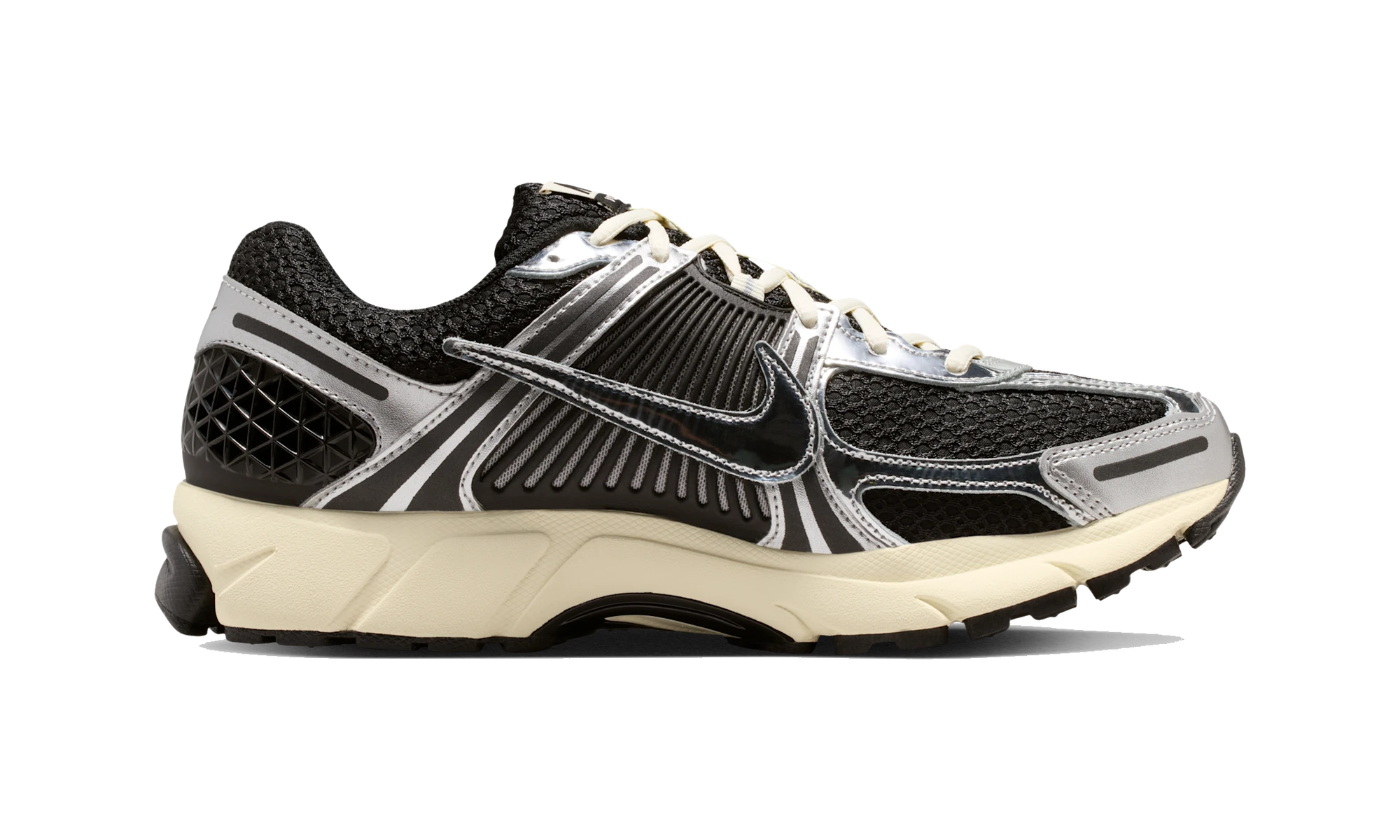 Nike Zoom Vomero 5 Black Metallic Silver Coconut Milk Chrome