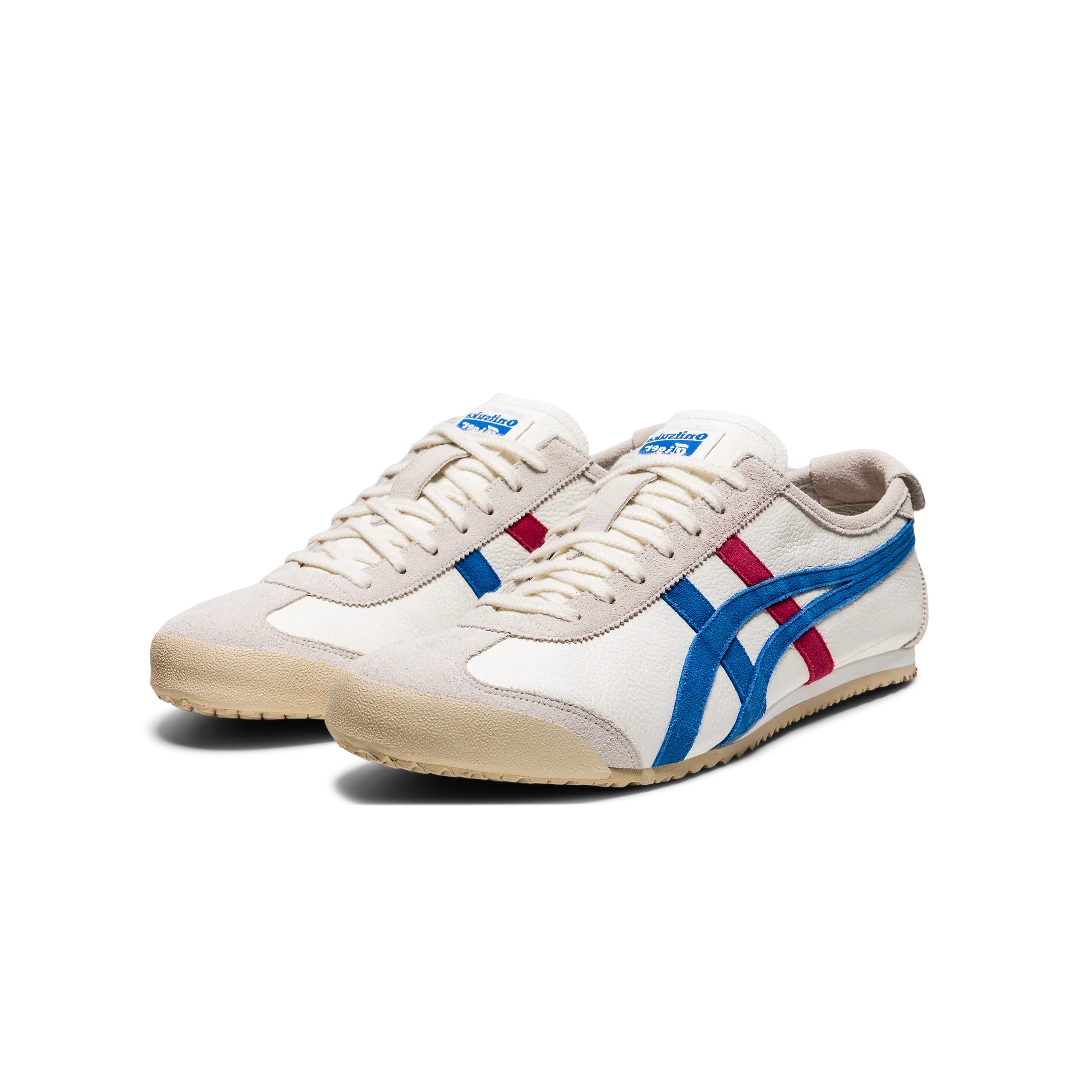 Onitsuka Tiger Mexico 66 Vintage White Directoire Blue Red