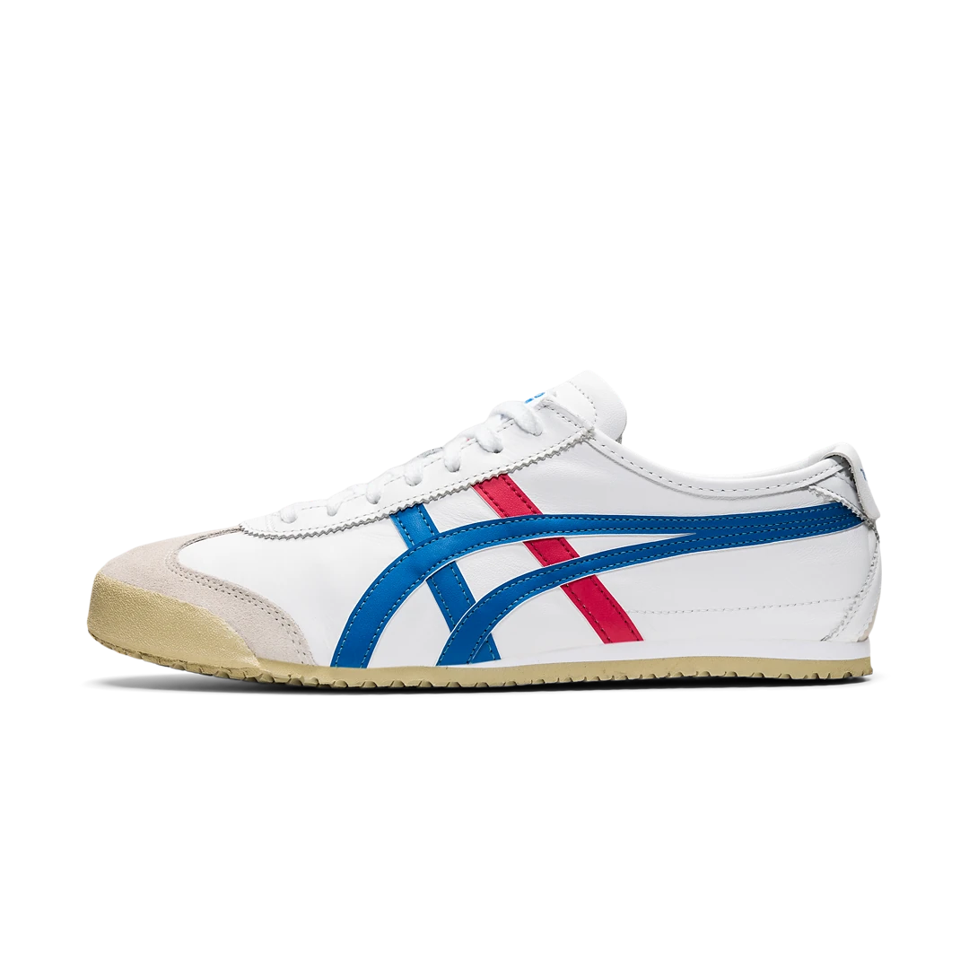Onitsuka Tiger Mexico 66 White Blue Red, White/Blue (1183C102-100)
