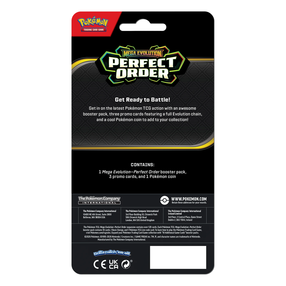 Pokémon TCG Perfect Order: Cinderace Premium Checklane Blister