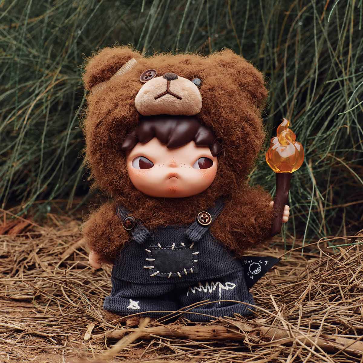 Pop Mart Hirono Living Wild-Fight for Joy Plush Doll