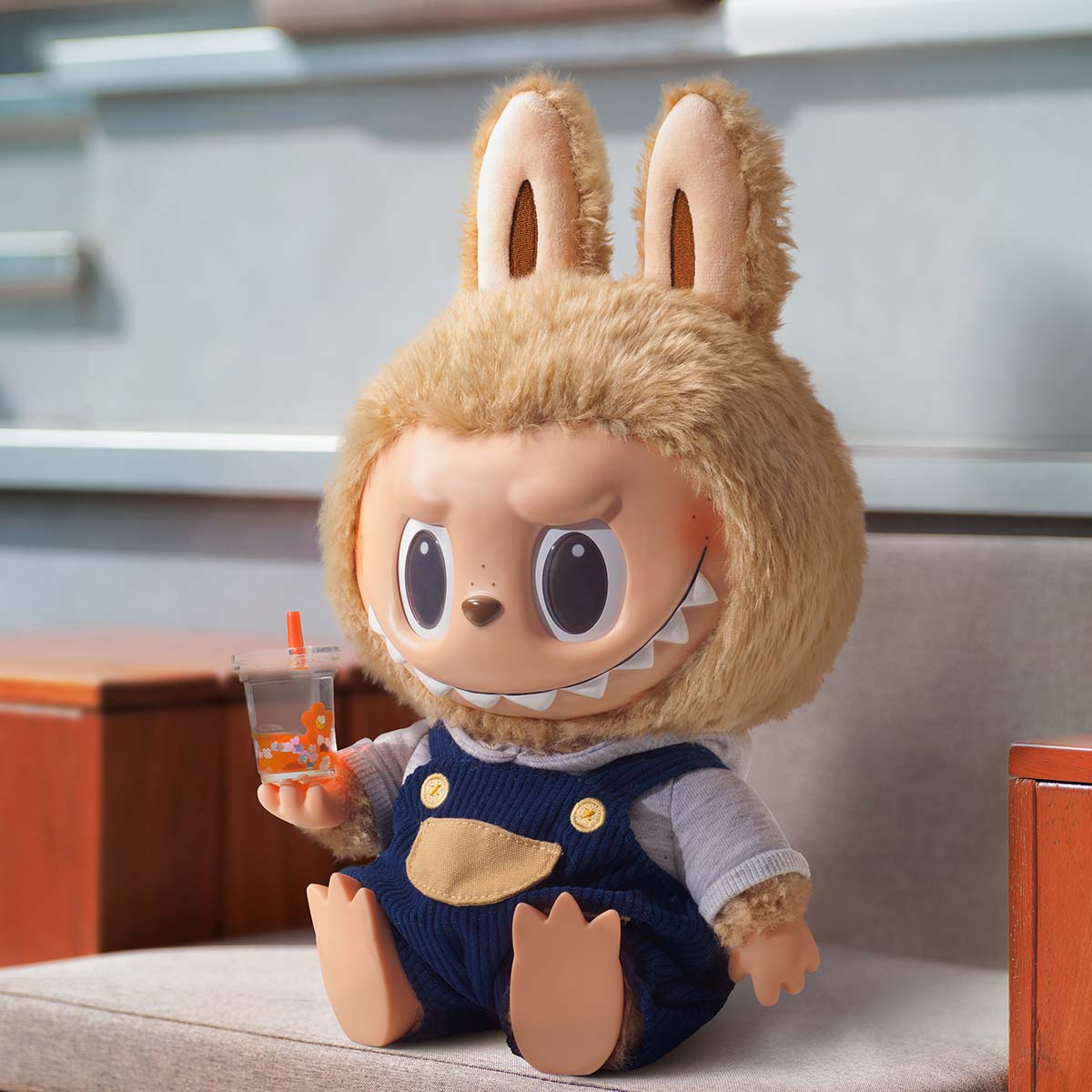 Pop Mart Labubu The Monsters Time to Chill Vinyl Plush Doll