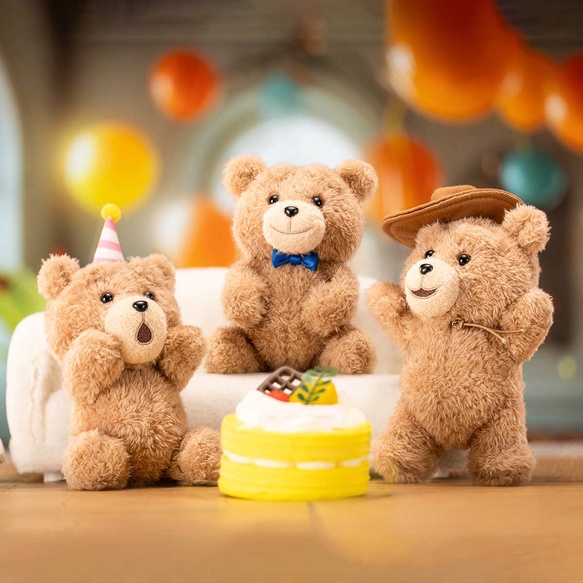 Pop Mart Pop Mart Ted2 Teddy Bear Action Plush Pendant Series Sealed Case (6 Blind Box), None (1240918091)