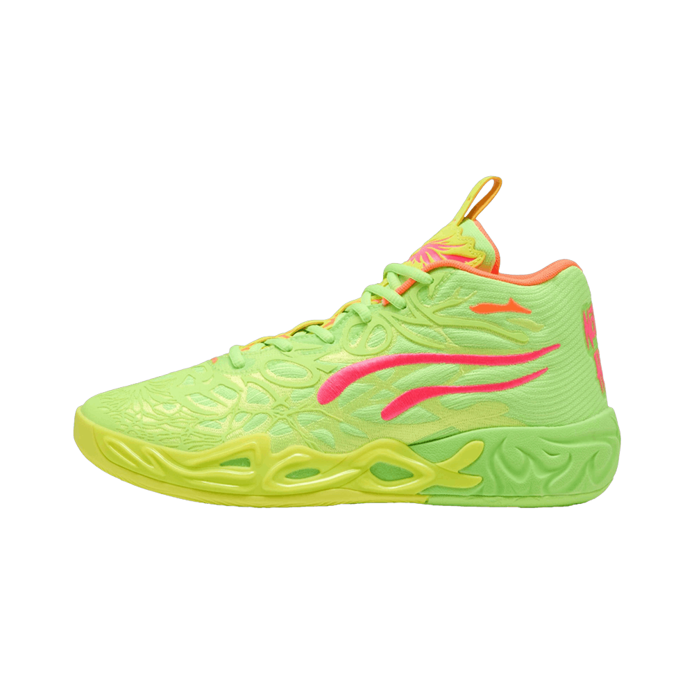 Puma LaMelo Ball MB.04 Gem, Yellow Alert/Green Glare/Pink Alert (311421-01)