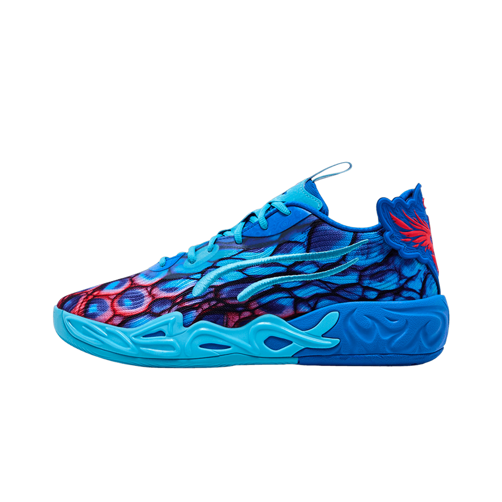 Puma LaMelo Ball MB.04 Lo Alien Skin, Ultra Blue/Luminous Pink (311318-01)