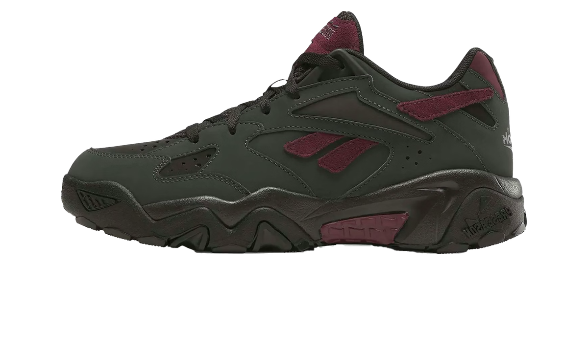 Reebok Preseason 94 Low Grey Black Cherry