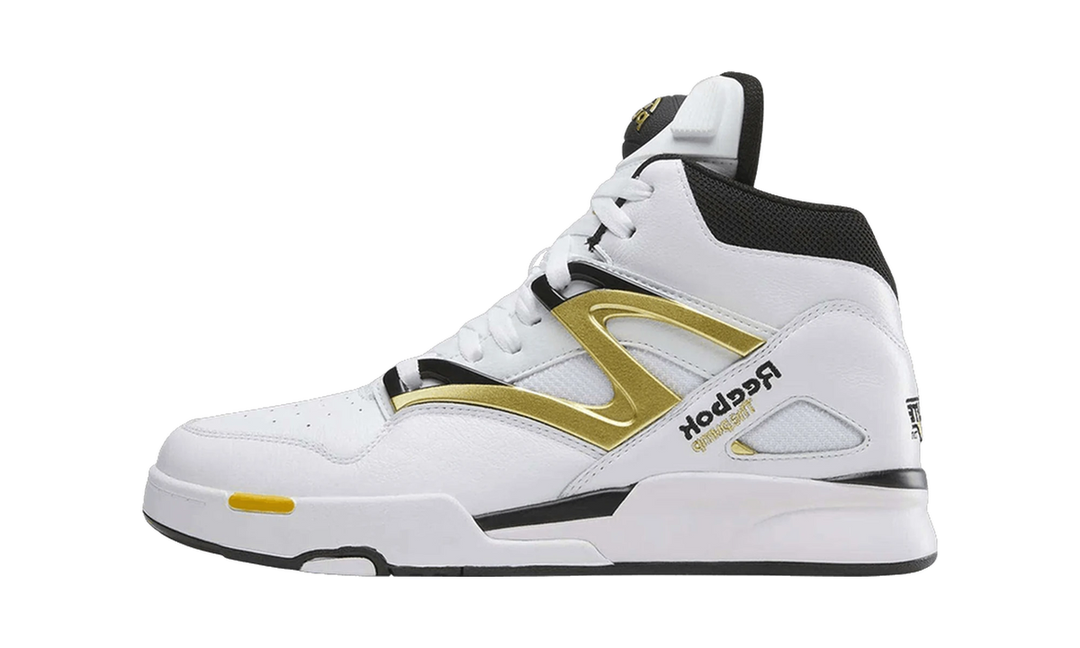 Reebok Pump Omni Zone II Retro White Black Gold