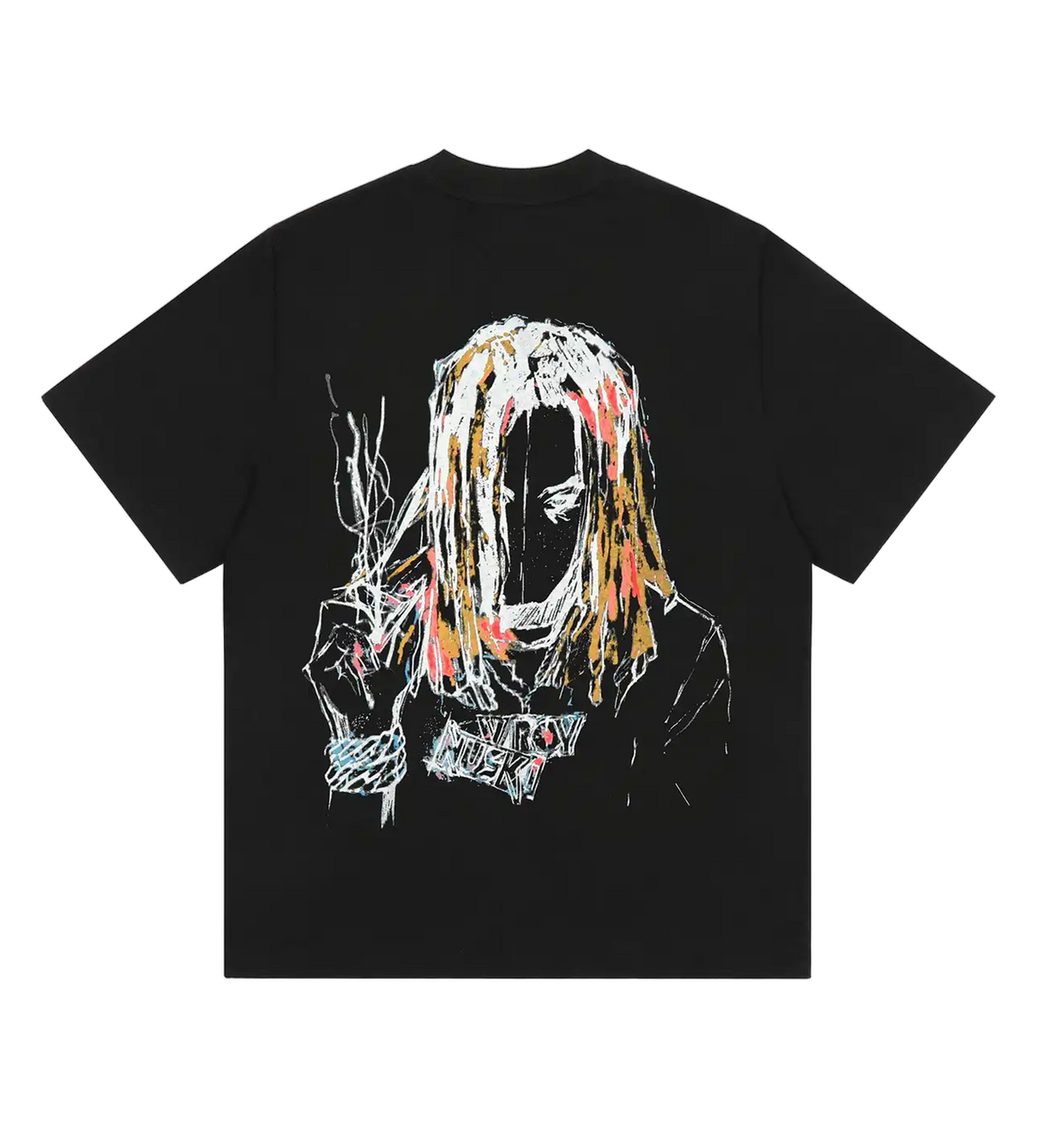 Revenge X Lil Durk Painting T-Shirt Black