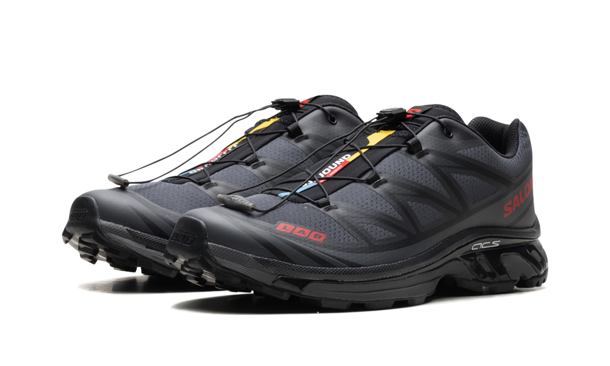 Salomon XT-6 JJJJound Black Fiery Red
