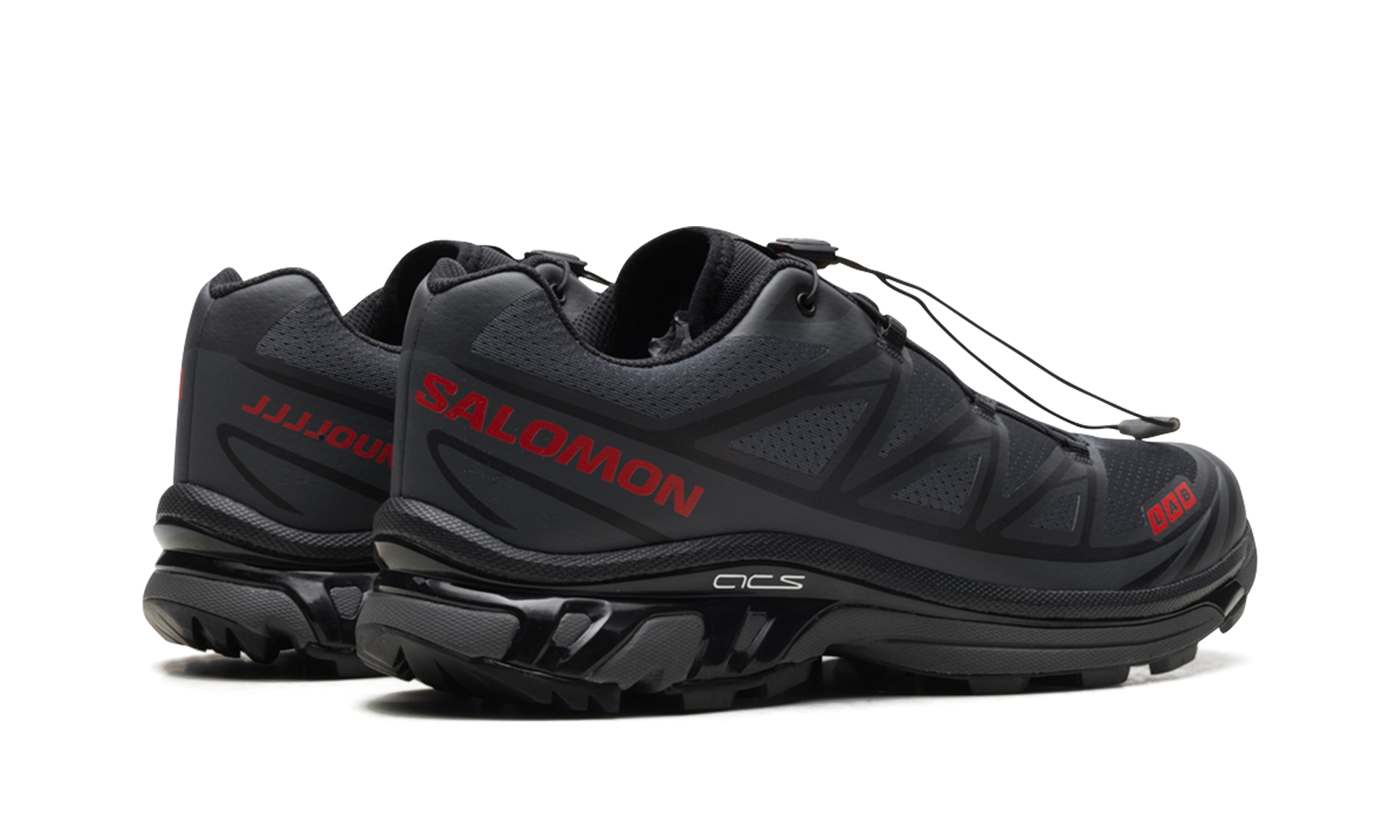 Salomon XT-6 JJJJound Black Fiery Red