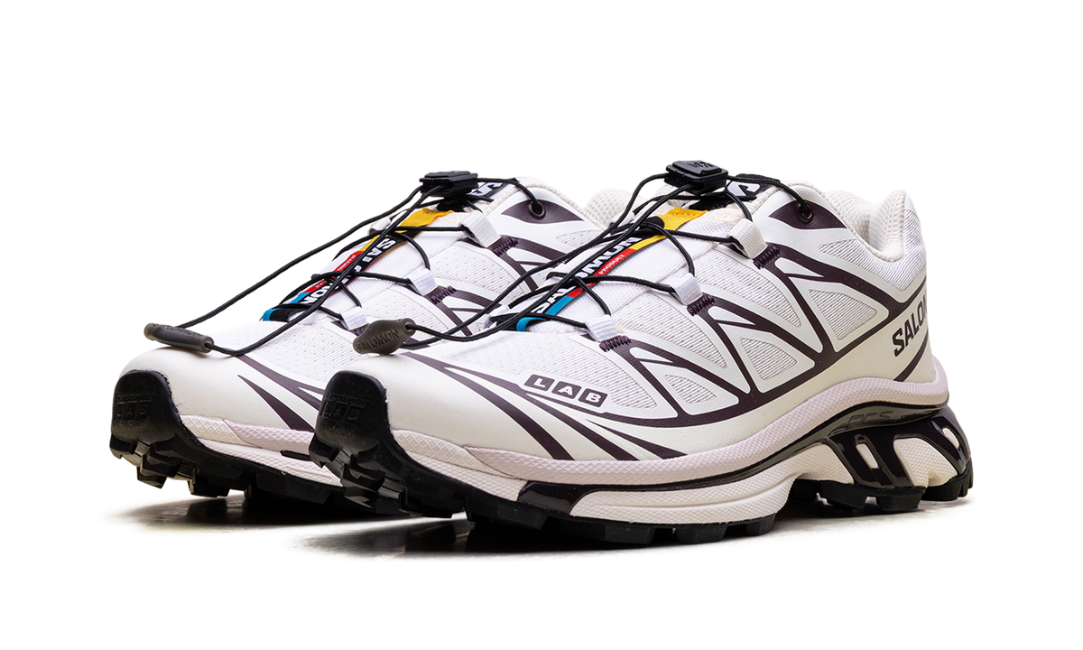 Salomon XT-6 White Vanilla Ice Plum
