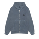 Stussy Basic Zip Hoodie Pigment Dyed Navy