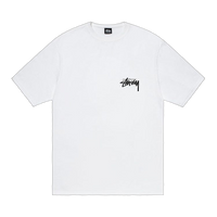 Stussy Burning Stock T-Shirt White