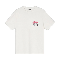Stussy Roll The Dice Pig Dyed T-Shirt White