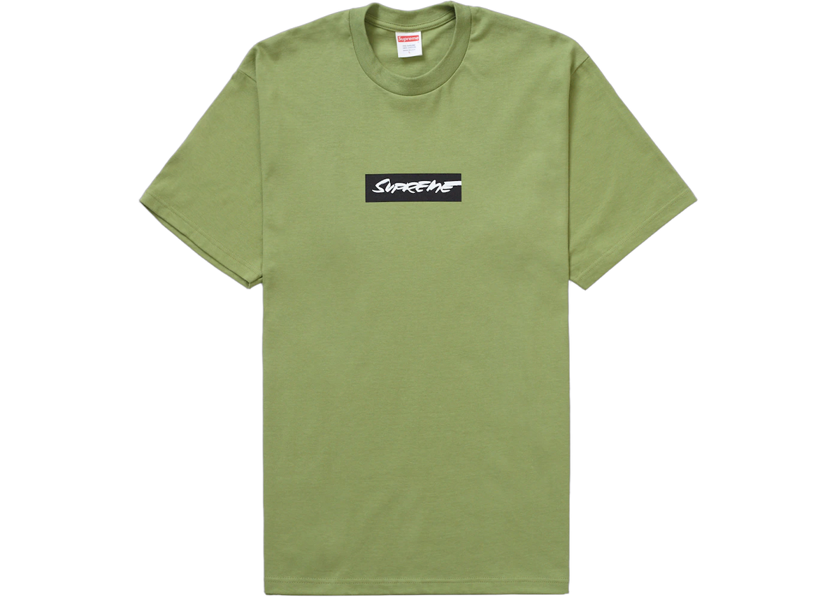Supreme Futura Box Logo T-Shirt Moss