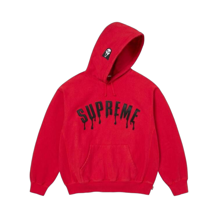 Supreme Ghostface Arc Hooded Sweatshirt Red