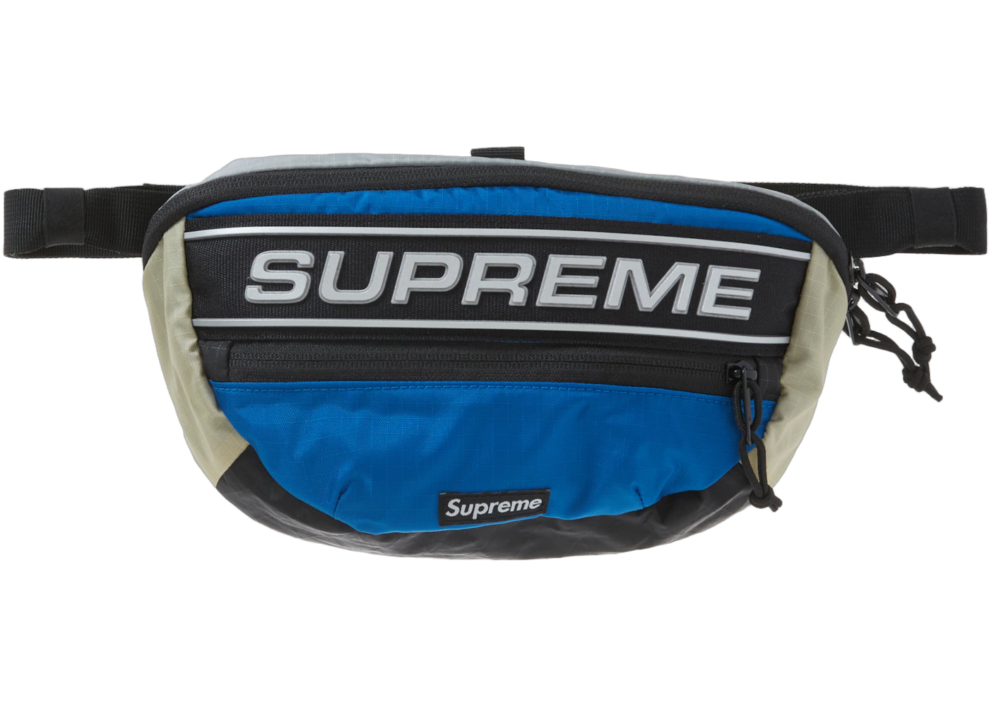 Supreme Logo Waist Bag Blue