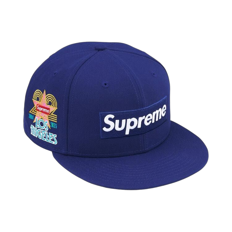 Supreme Shop Box Logo New Era Light Navy Los Angeles