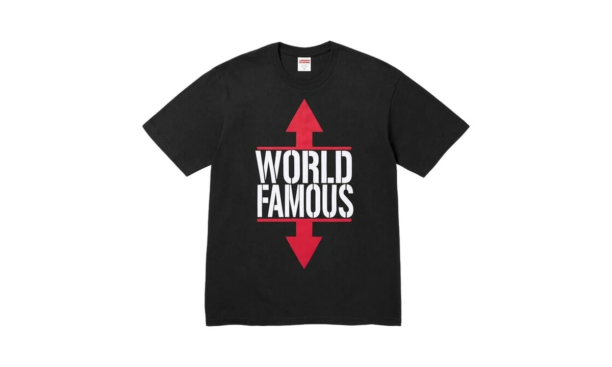 Supreme World Famous T-Shirt Black