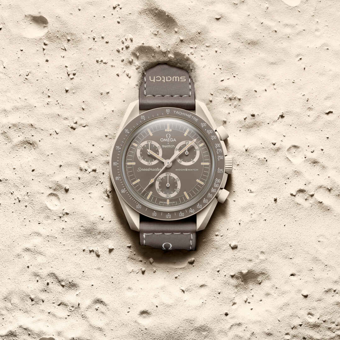 Swatch x Omega Bioceramic Moonswatch Mission On Earth Desert SO33T103