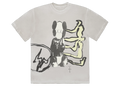 Travis Scott Cactus Jack + Kaws For Fragment Tee Aged Yellow