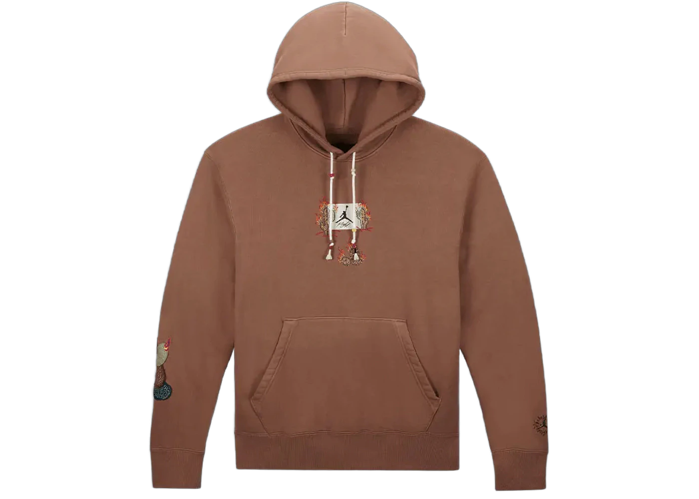 Travis Scott x Air Jordan Flight Graphic Hoodie Archaeo Brown, Archaeo Brown (DO4093-256)
