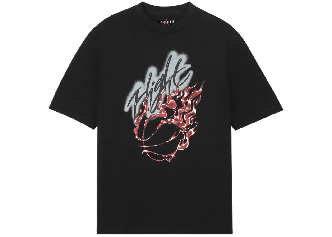 Travis Scott x Air Jordan Flight Graphic T-Shirt Black, Black (DO4101-010)