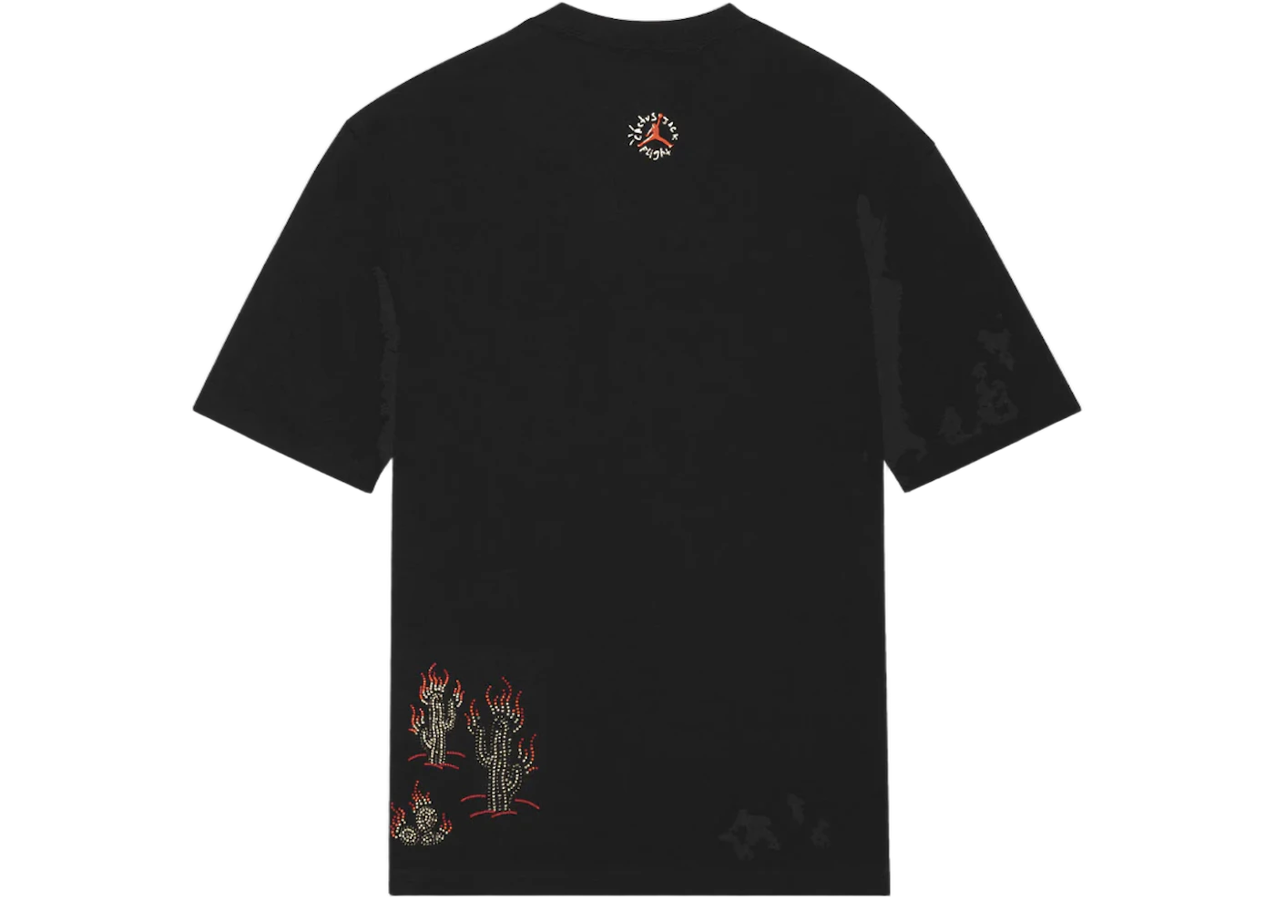 Travis Scott x Air Jordan Flight Graphic T-Shirt Black, Black (DO4101-010)