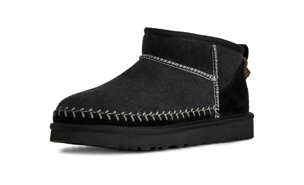 UGG Classic Ultra Mini Biarritz Boot Black