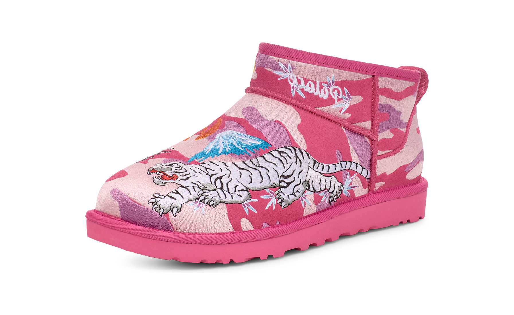 UGG Classic Ultra Mini Boot Palace Pink Camo, Pink (1172071-PKC)
