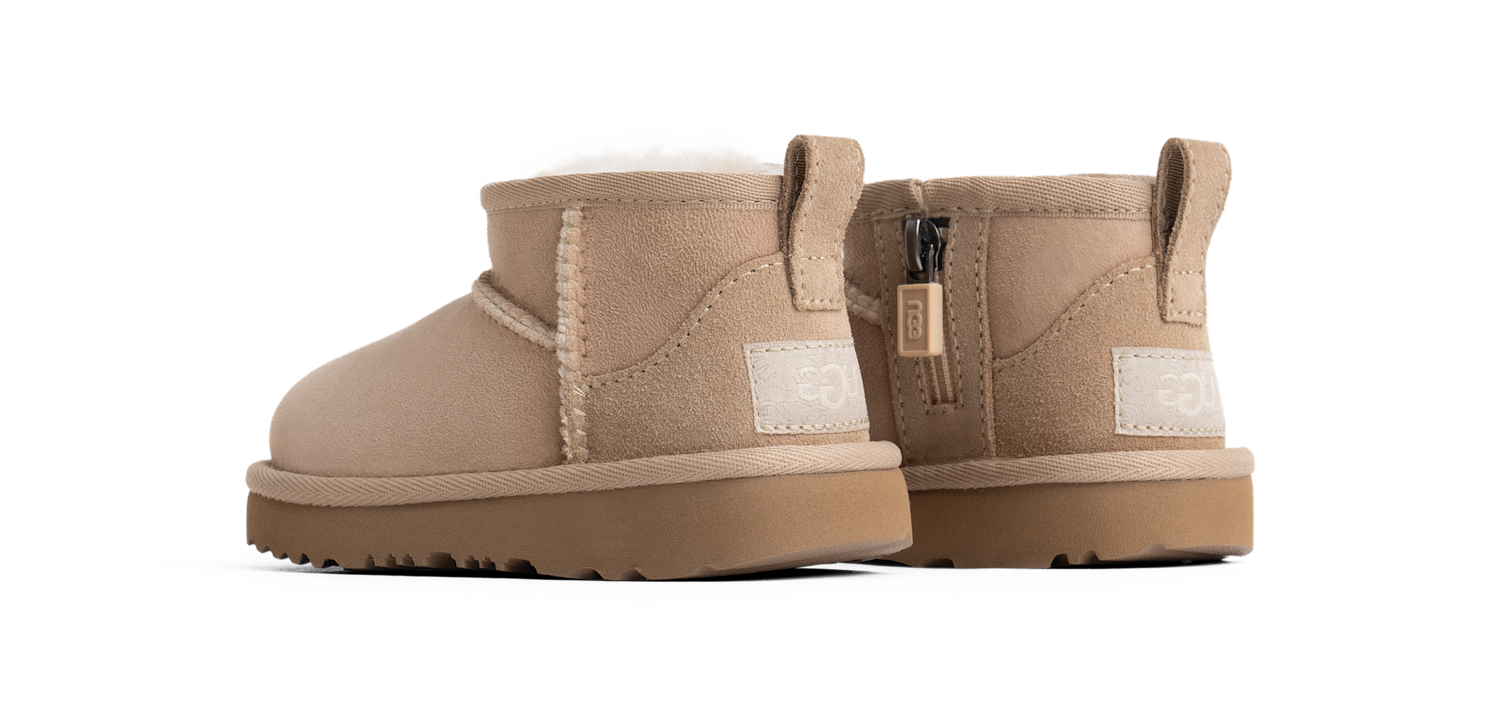 UGG Classic Ultra Mini Boot Sand (Toddler), Sand (1130750T-SAN)