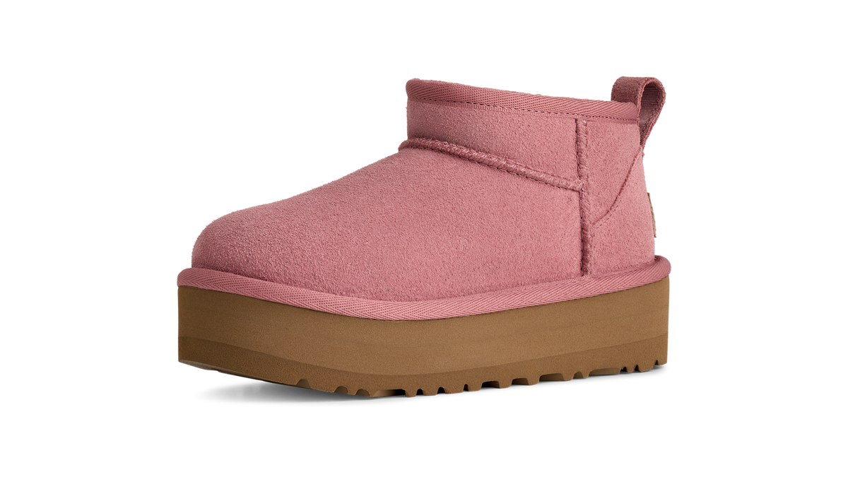 UGG Classic Ultra Mini Platform Boot Pink Dawn (Kids)
