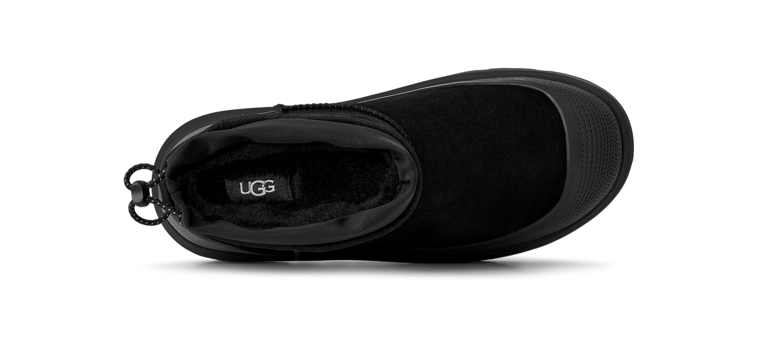 UGG Classic Ultra Mini Weather Hybrid Boot Black, Black/Black (1174196-BBLC)