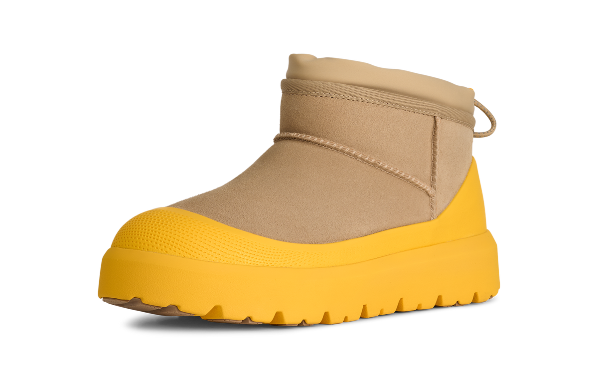 UGG Classic Ultra Mini Weather Hybrid Boot Mustard Seed Summer Wheat