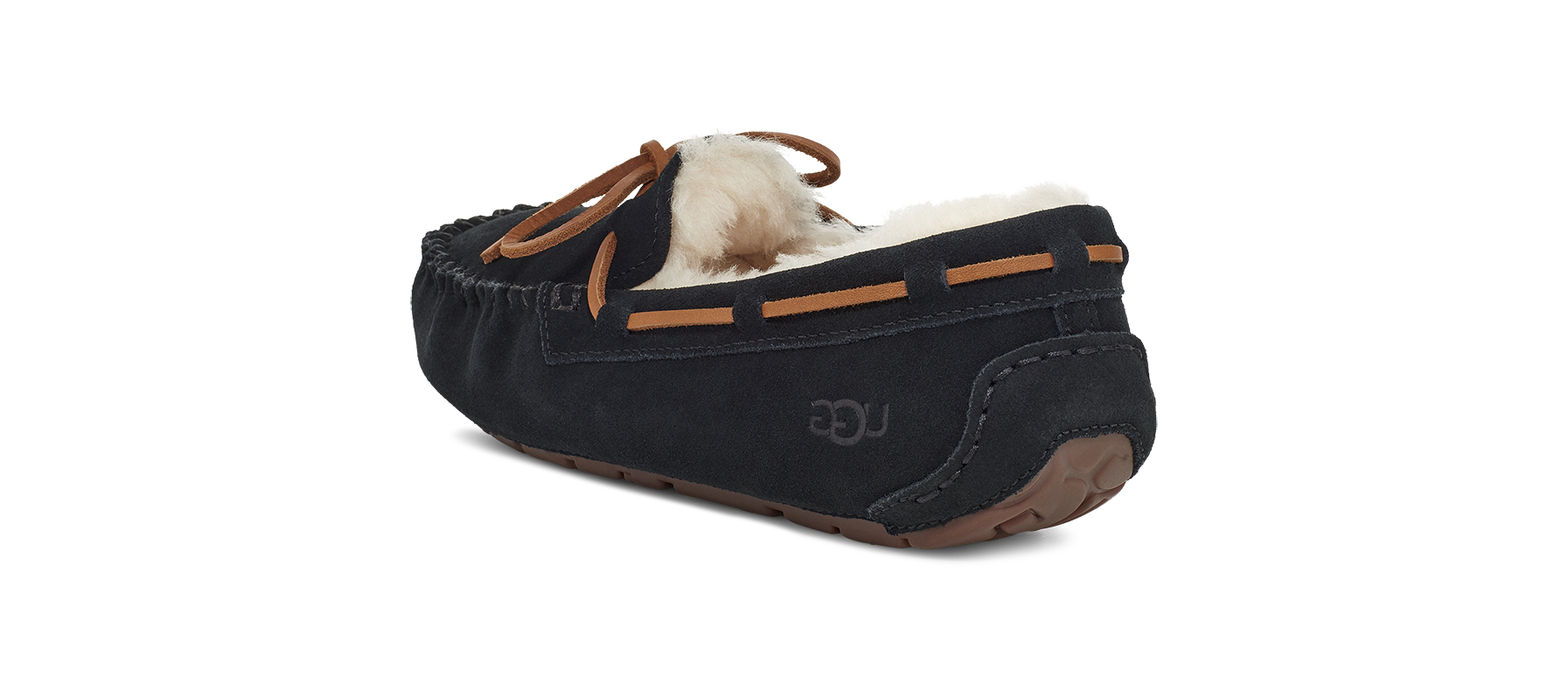 UGG Dakota Slipper Black, Black (1107949-BLK)