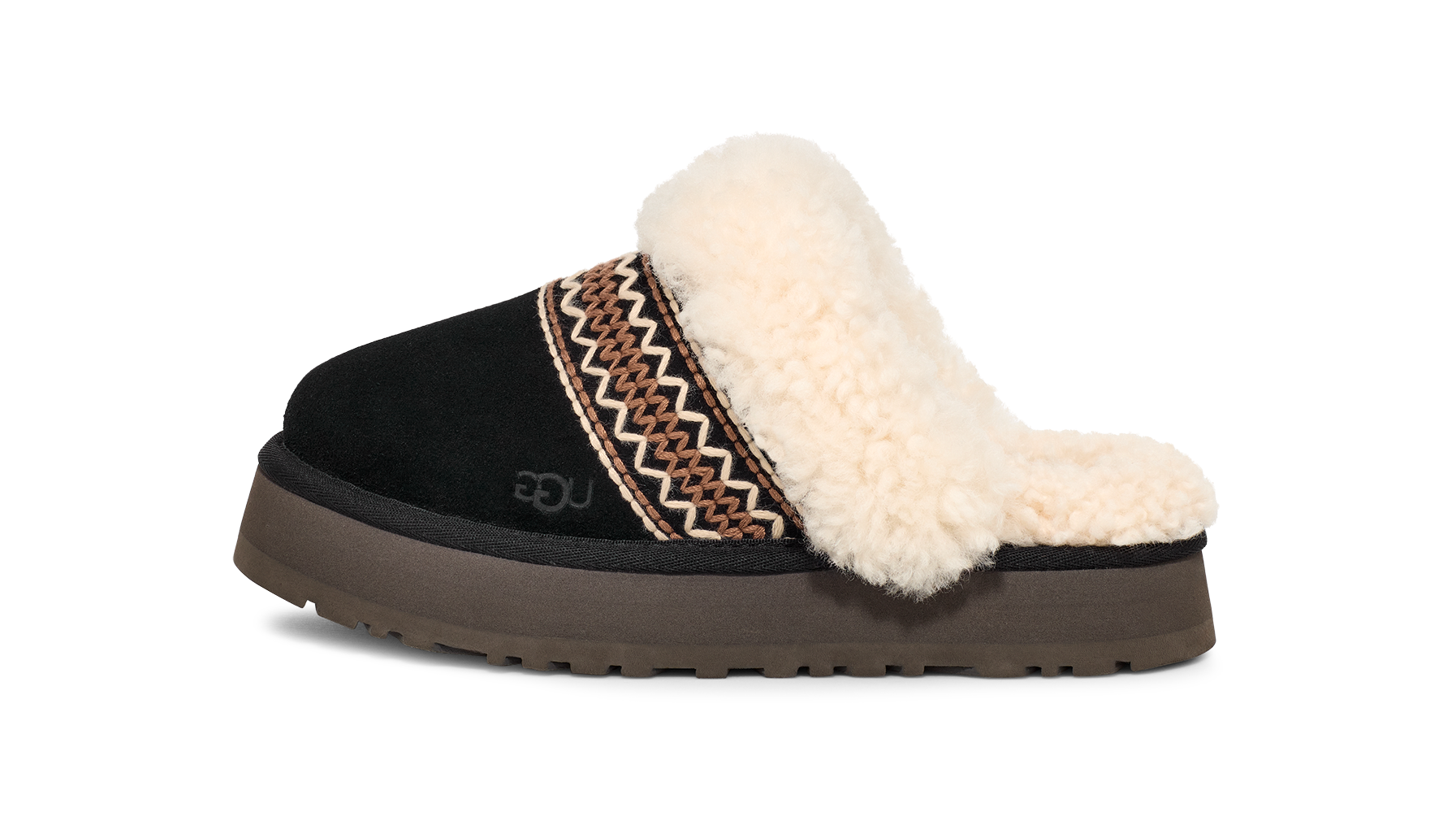 UGG Disquette Atherson Slipper Black, Black (1158282-BLK)