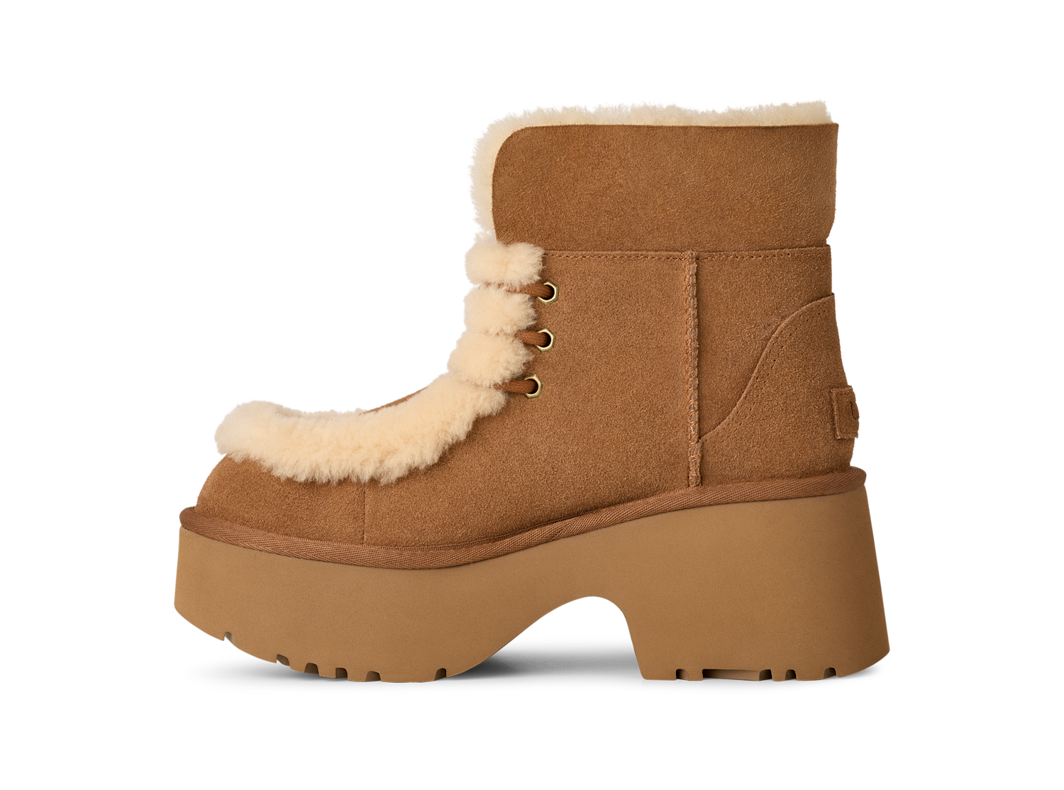 UGG Esmee Lace Up Boot Chestnut, Chestnut (1171532-CHE)