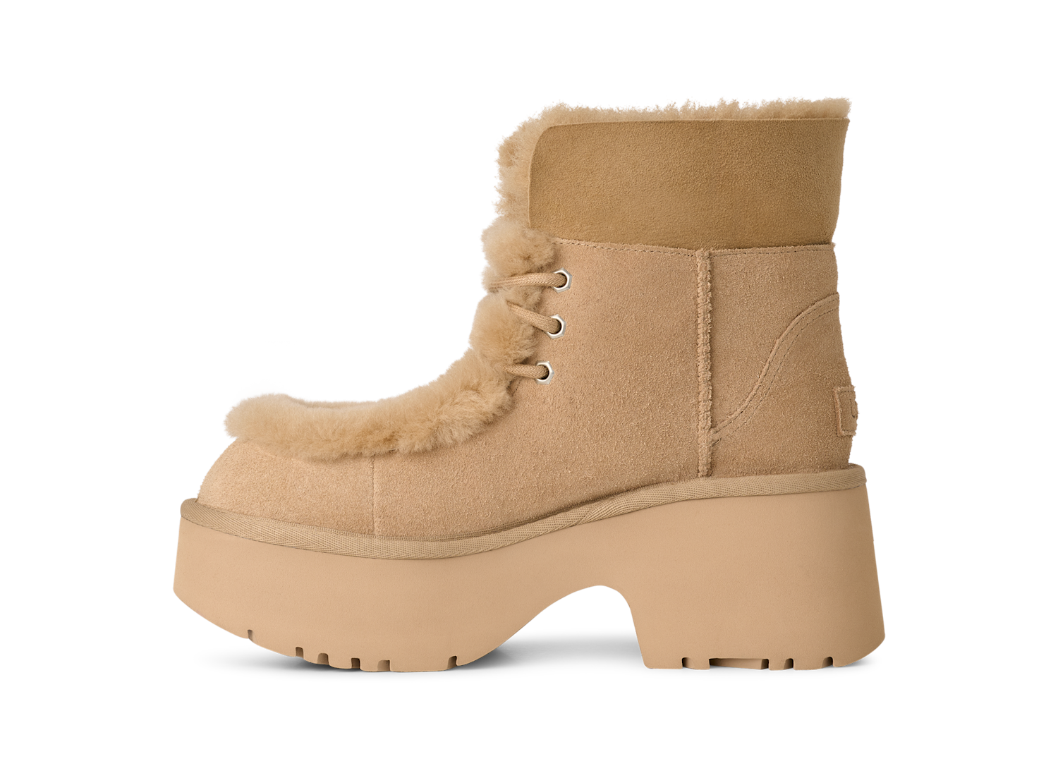 UGG Esmee Lace Up Boot Mustard Seed, Mustard Seed (1171532-MDSD)