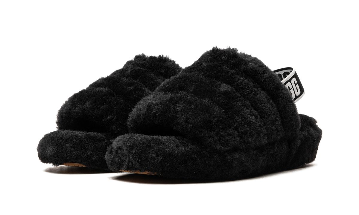 UGG Fluff Yeah Slide Black