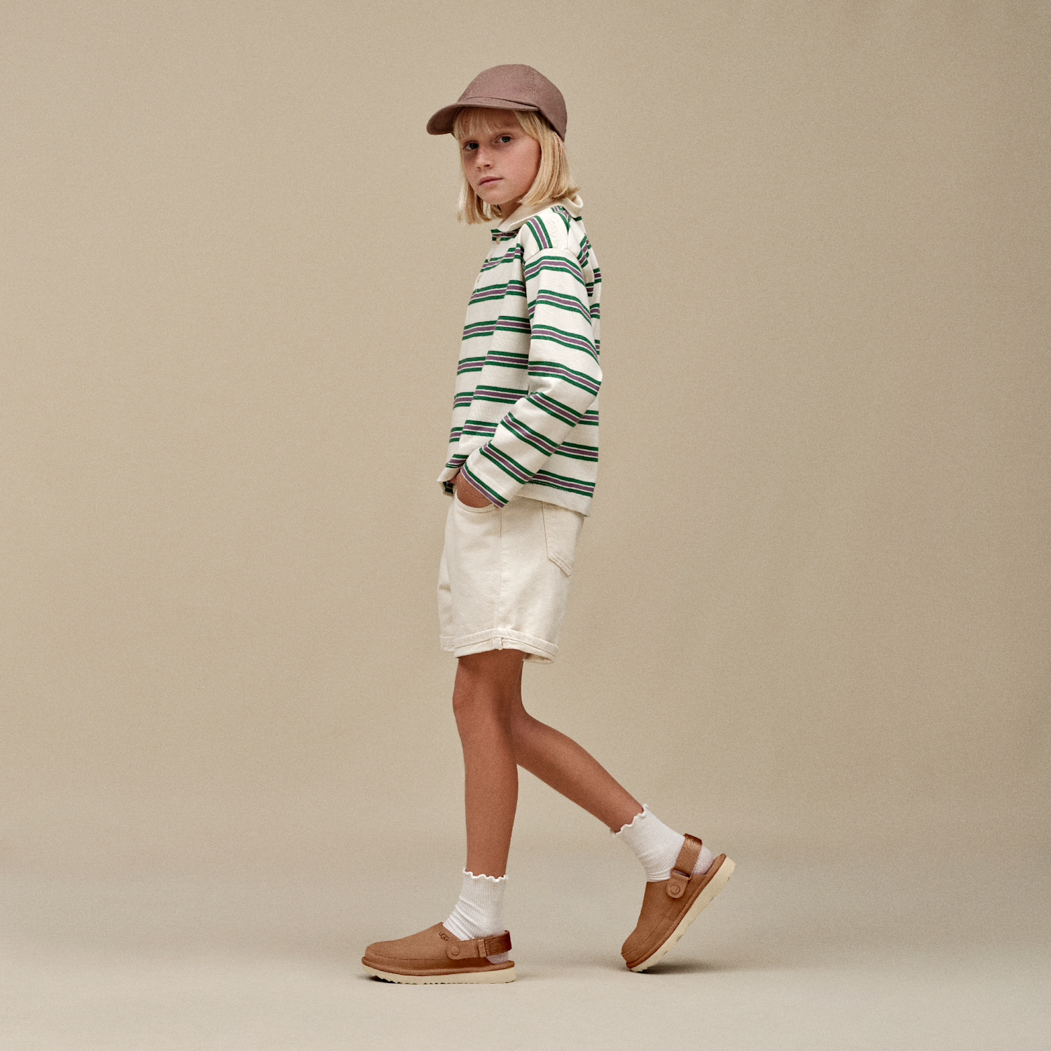 UGG Goldenstar Clog Chestnut (Kids), Chestnut (1159770K-CHE)