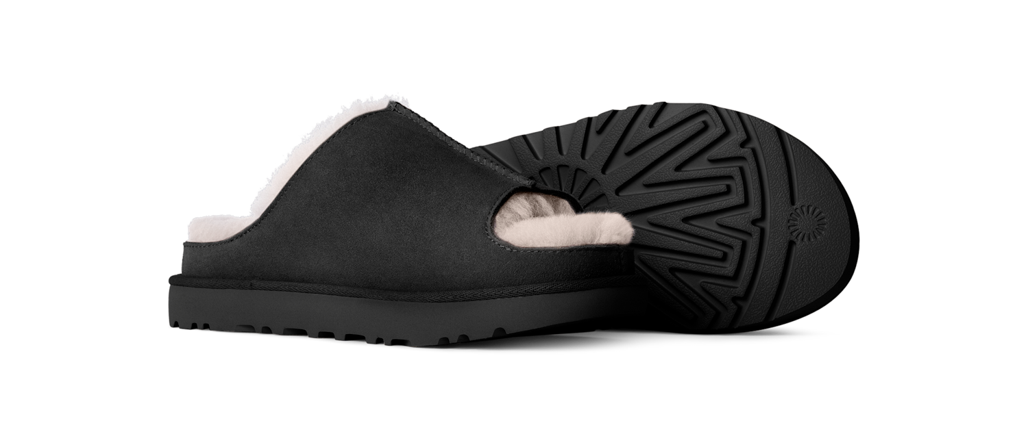 UGG Greenport Slide Black, Black (1167610-BLK)