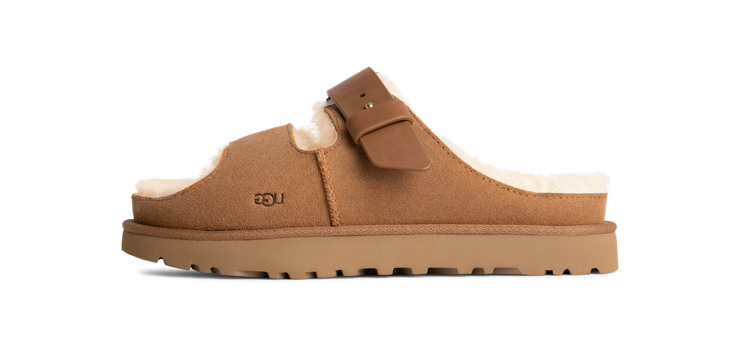 UGG Greenport Strap Slide Chestnut, Chestnut (1167611-CHE)