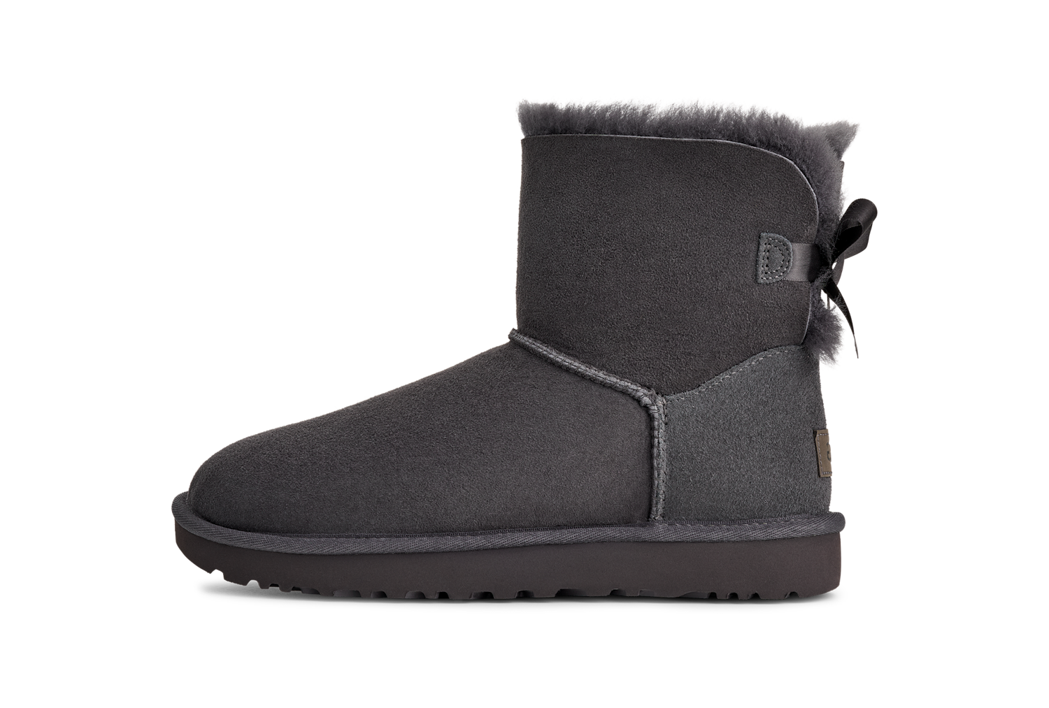 UGG Mini Bailey Bow II Obsidian, Obsidian (1016501-OBS)