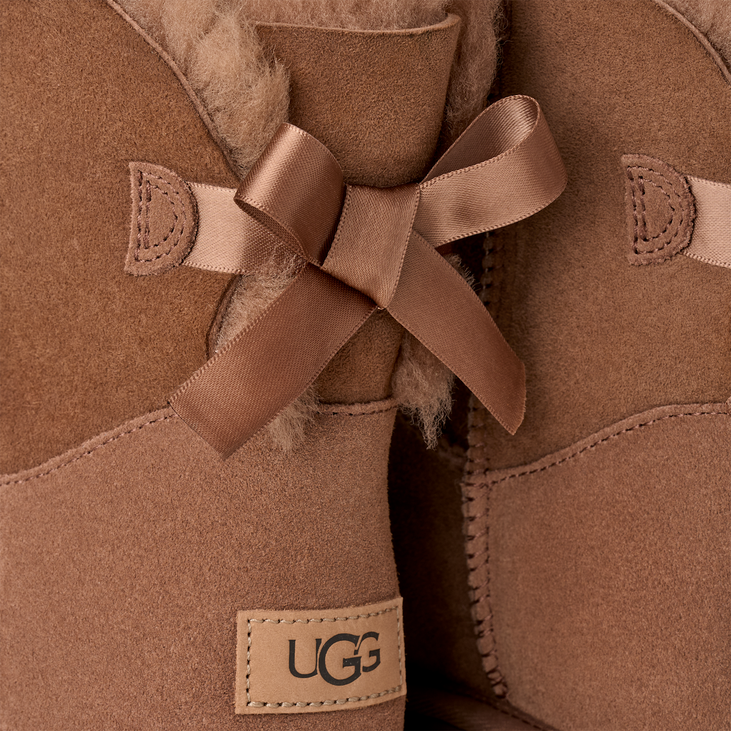 UGG Mini Bailey Bow II Rocky Oak, Rocky Oak (1016501-RYK)