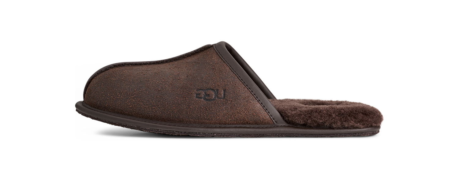 UGG Scuff Leather Distressed Slipper Dusted Cocoa, Dusted Cocoa (1171294-DDC)