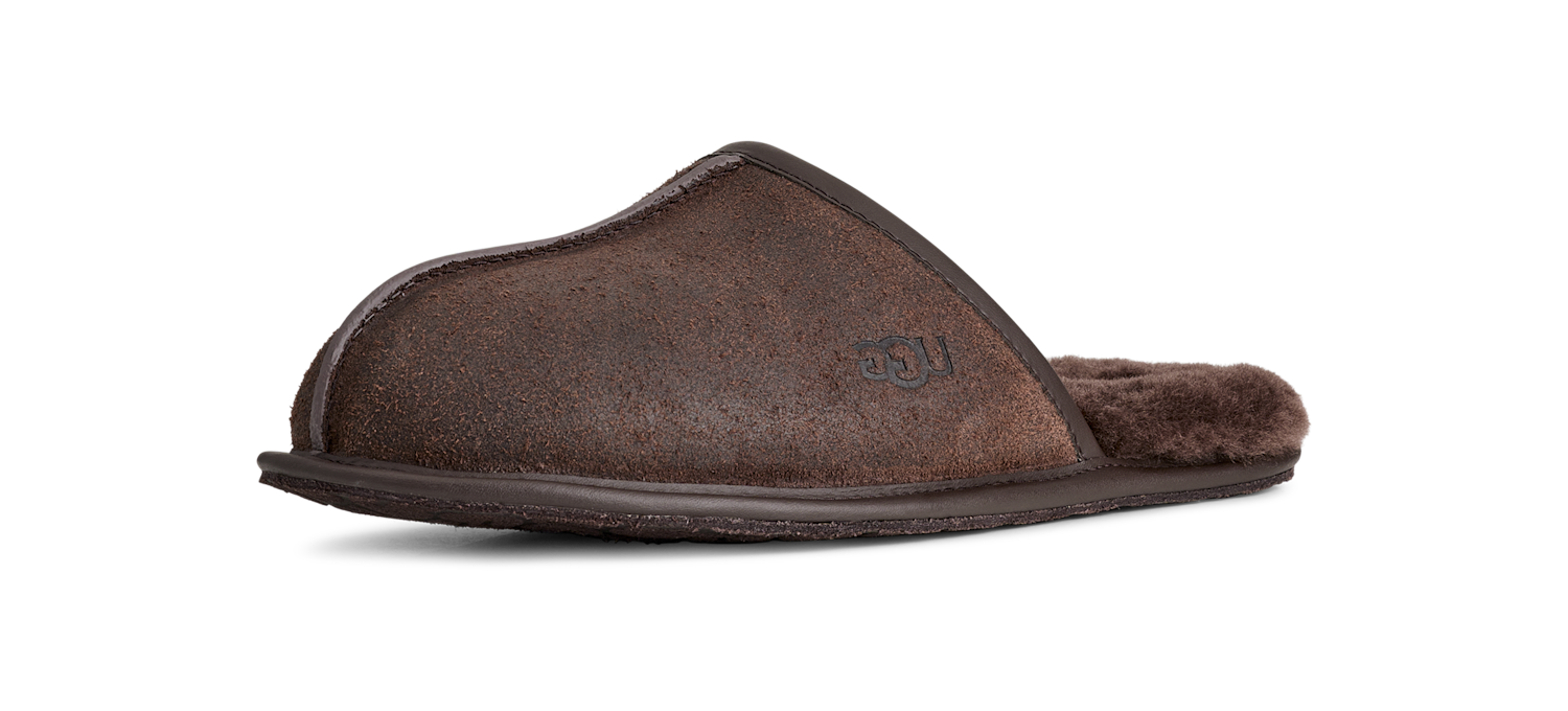UGG Scuff Leather Distressed Slipper Dusted Cocoa, Dusted Cocoa (1171294-DDC)