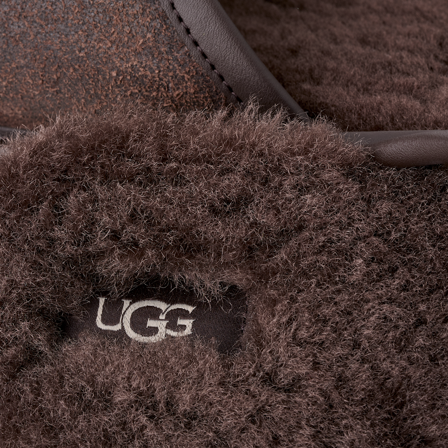 UGG Scuff Leather Distressed Slipper Dusted Cocoa, Dusted Cocoa (1171294-DDC)