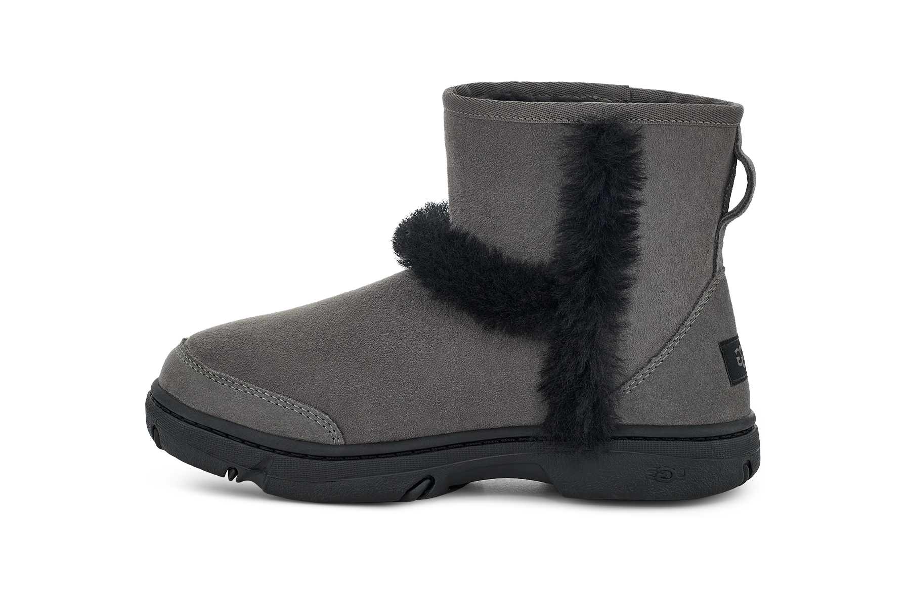 UGG Sunburst Mini Boot Grey, Grey (1130728-GREY)