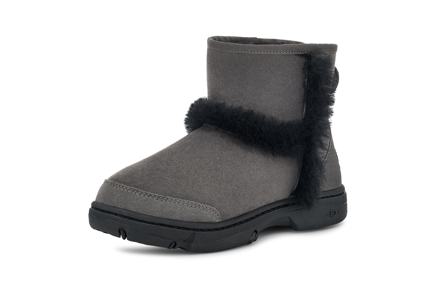 UGG Sunburst Mini Boot Grey, Grey (1130728-GREY)