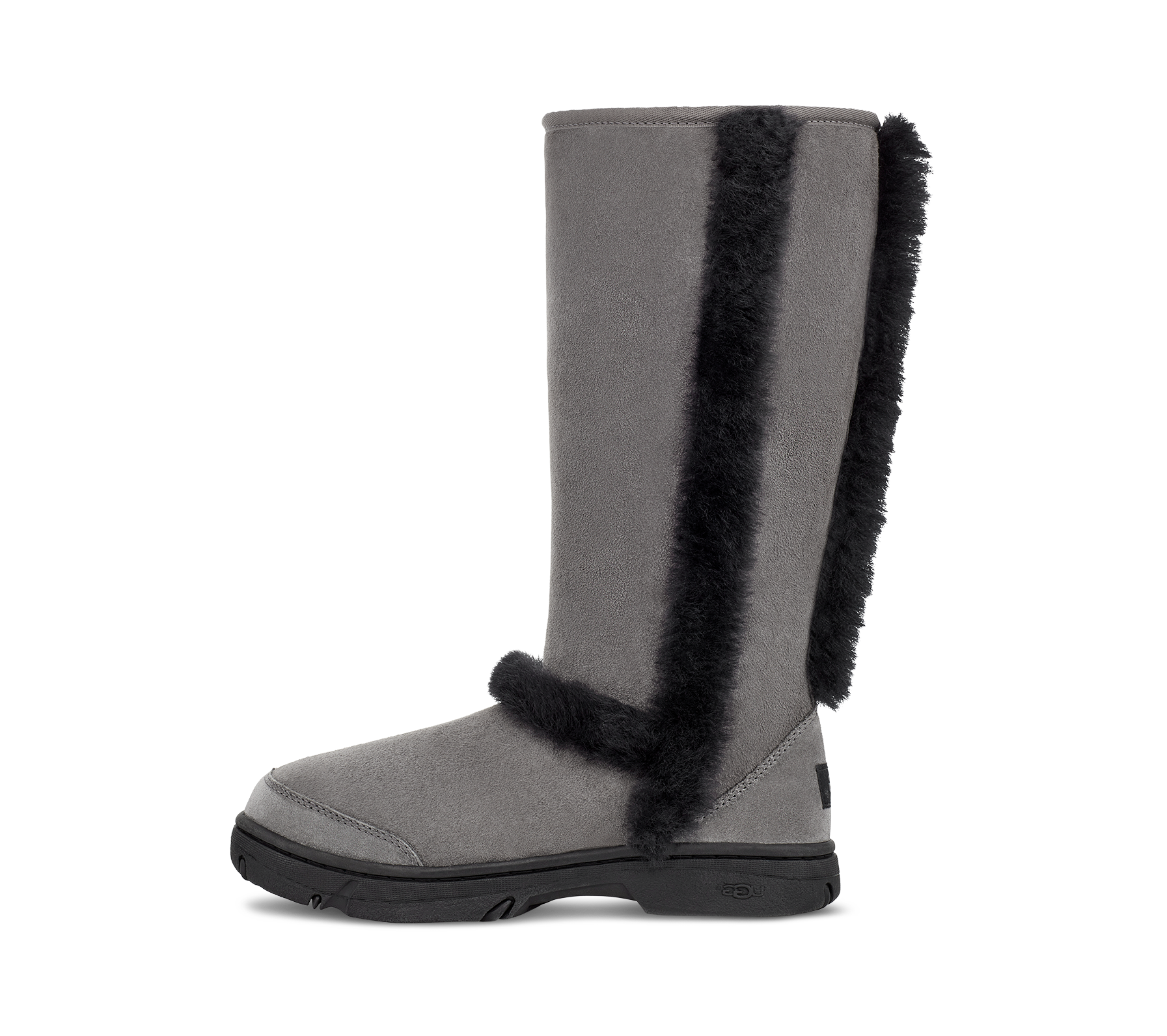 UGG Sunburst Tall Boot Grey Black, Grey/Black (5218-GRB)